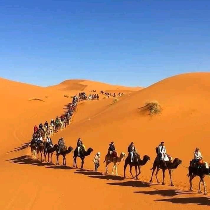 فندق Sahara Luxury Camp Vip مرزوكة المظهر الخارجي الصورة